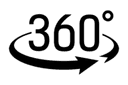 360 skata ikona